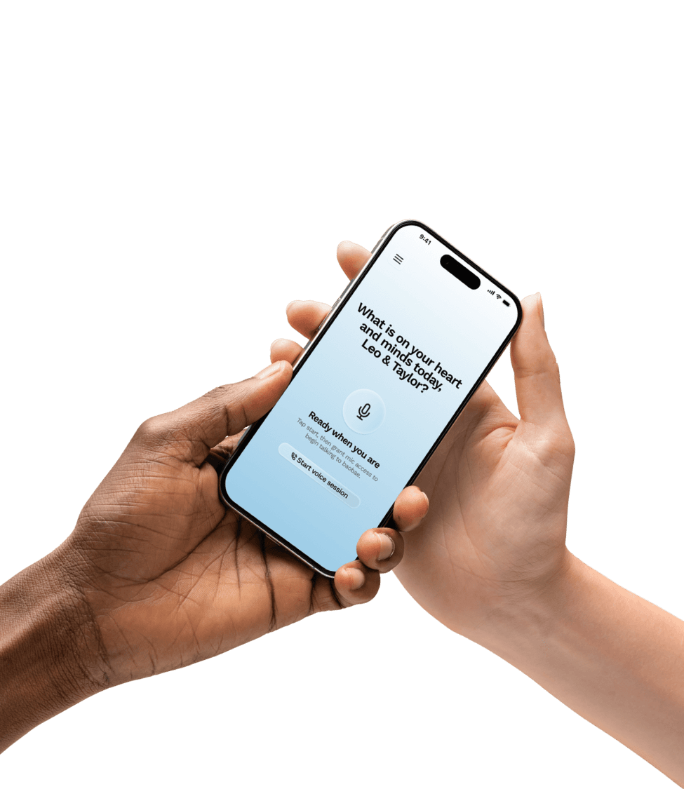 Baobae phone mockup